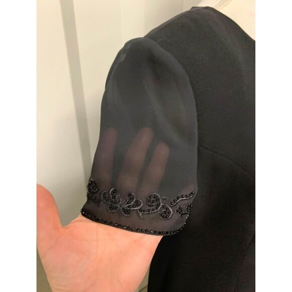 Vintage 1980’s Donna Morgan Semi Formal Business Casual Dress Womens Size 6 - Picture 3 of 6